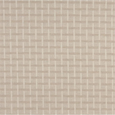 Designer Fabrics 54 in. Wide Beige Geometric Checkered Upholstery Fabric C458